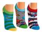 Preview: 6 Paar TippTexx 24 Kinder Sneakersocken Dinos